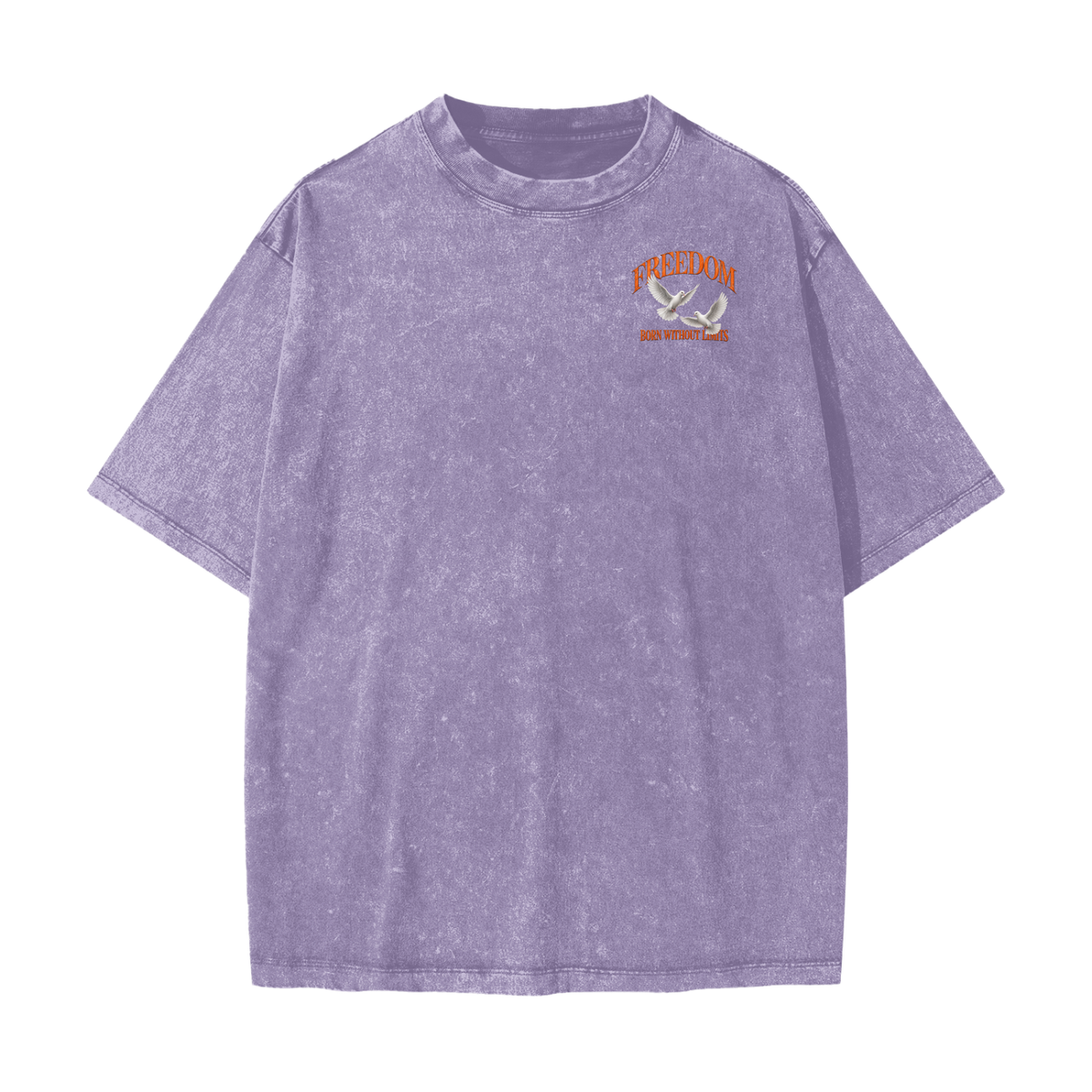 Freedom Heavyweight Snow Washed T-Shirt
