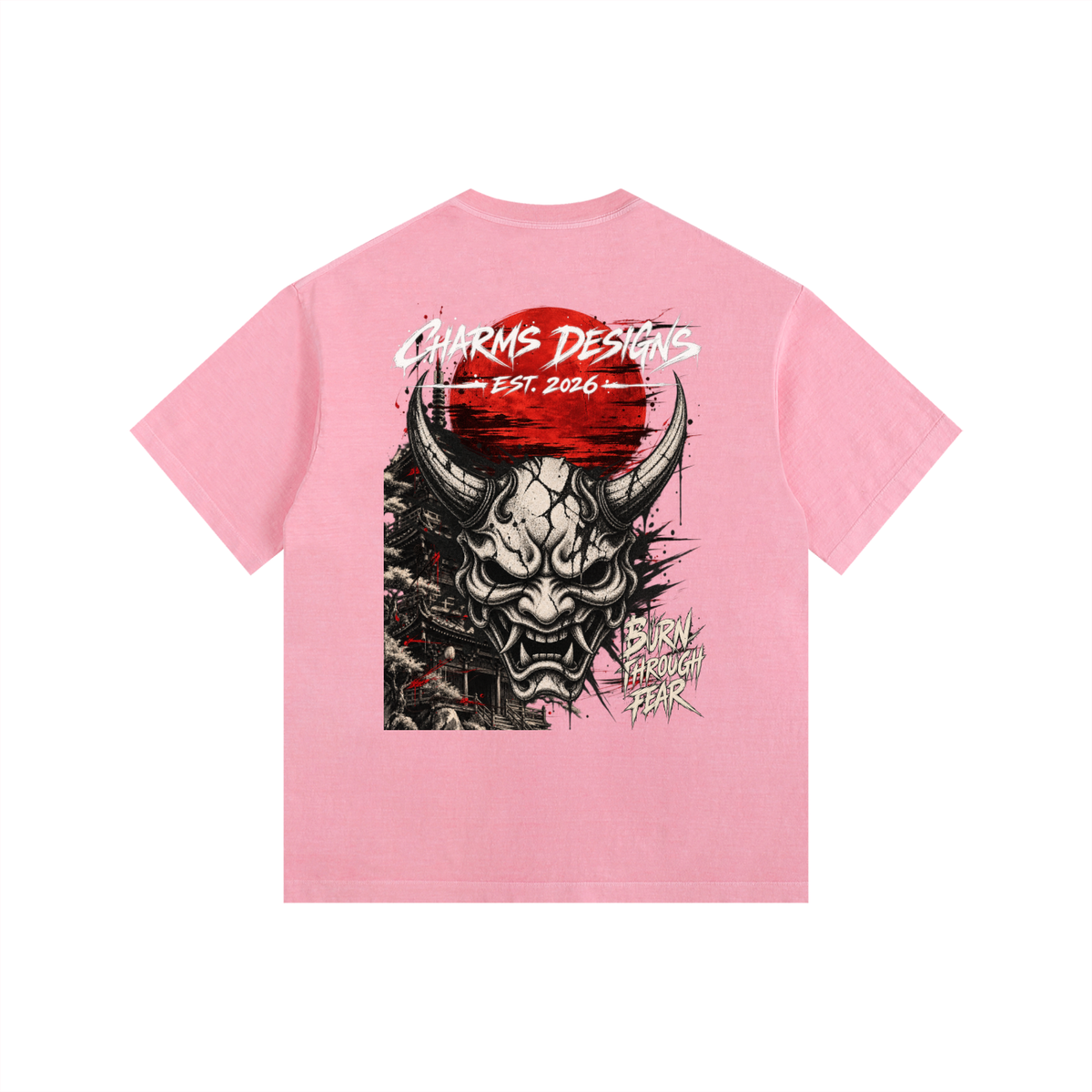 Vintage Washed Oversized Cotton T-Shirt