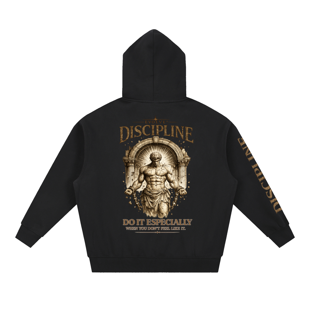 Discipline Boxy Fit Fleece Hoodie