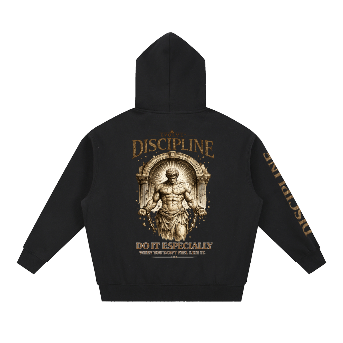 Discipline Boxy Fit Fleece Hoodie