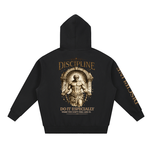 Discipline Boxy Fit Fleece Hoodie