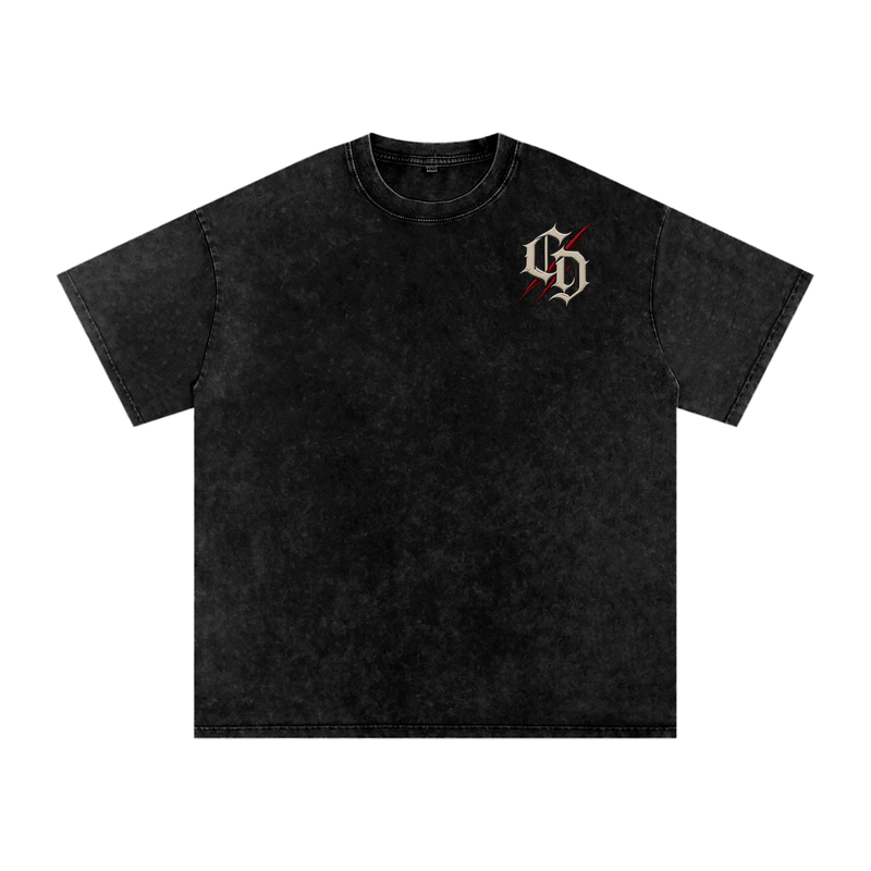 Sakura Oversized Cotton T-Shirt