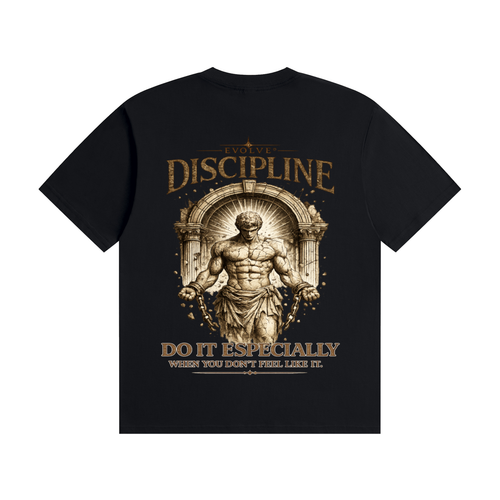 Discipline Seamless Cotton T-Shirt