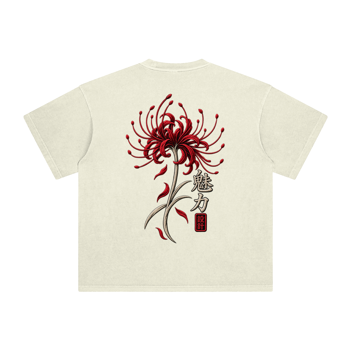 Spider Lily Washed T-Shirt