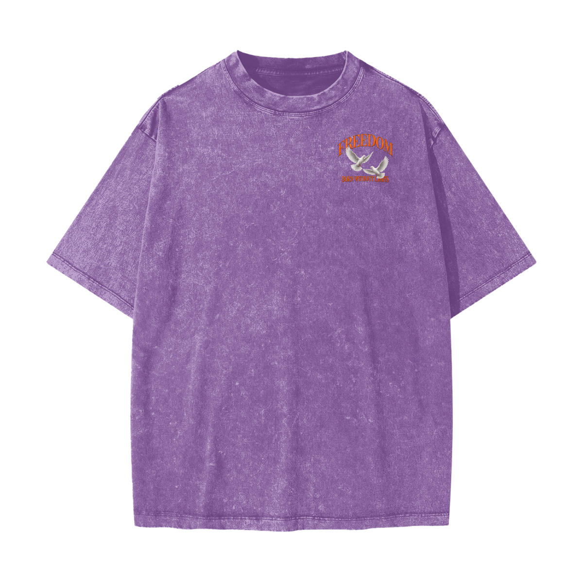 Freedom Heavyweight Snow Washed T-Shirt