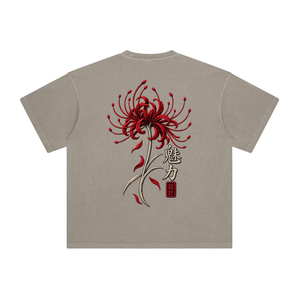 Spider Lily Washed T-Shirt