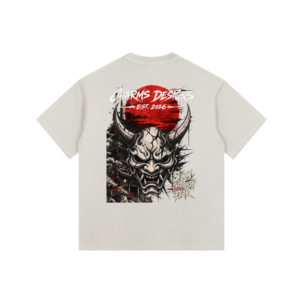 Vintage Washed Oversized Cotton T-Shirt