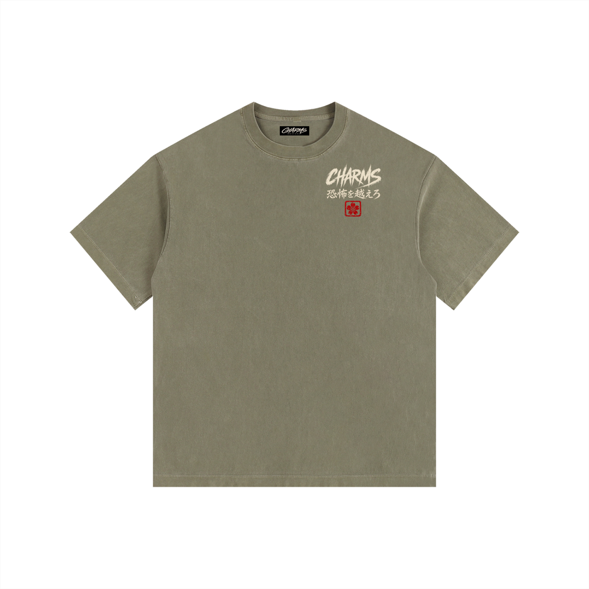 Vintage Washed Oversized Cotton T-Shirt