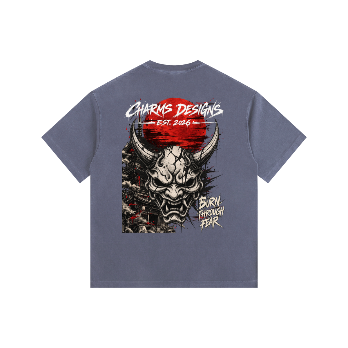 Vintage Washed Oversized Cotton T-Shirt