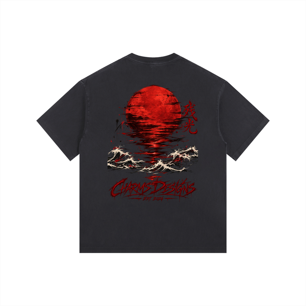 Vintage Washed Oversized Cotton T-Shirt