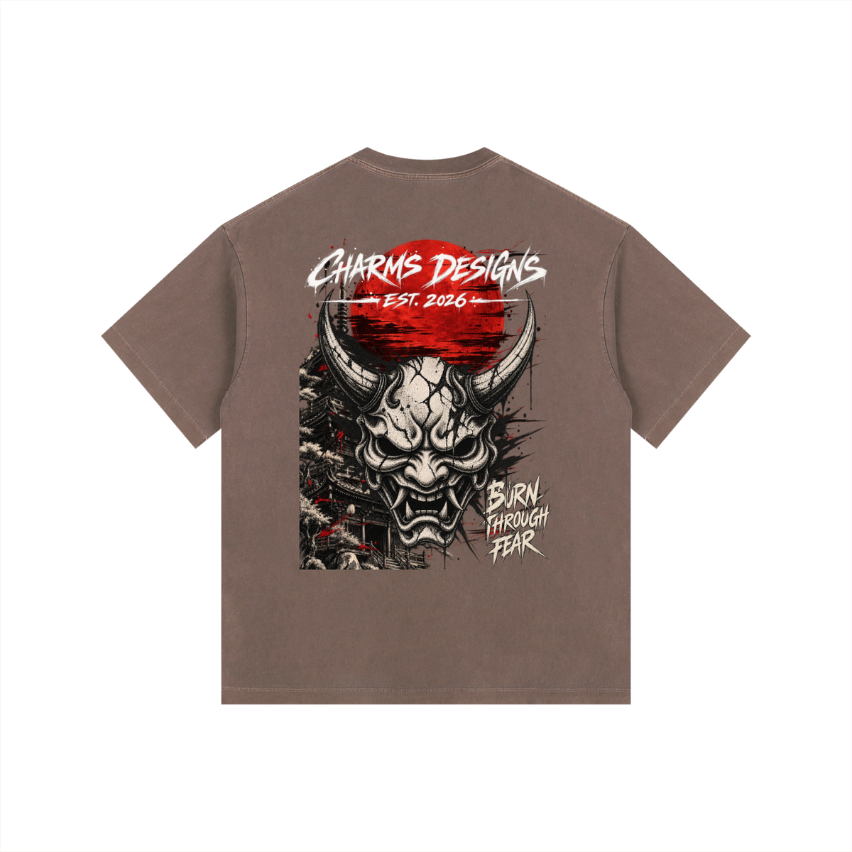 Vintage Washed Oversized Cotton T-Shirt