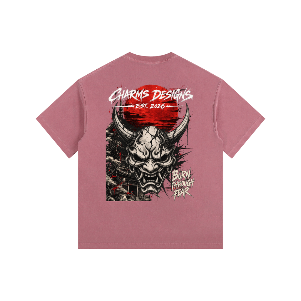 Vintage Washed Oversized Cotton T-Shirt