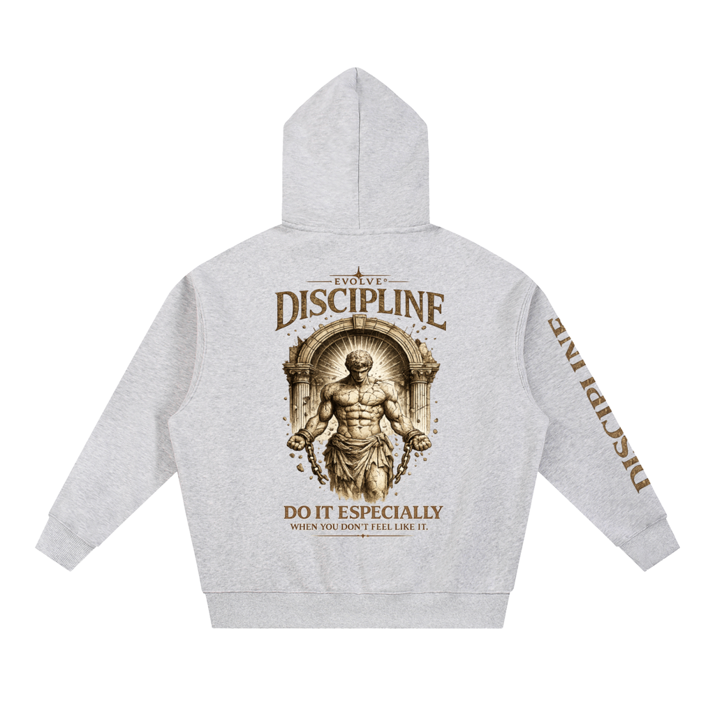 Discipline Boxy Fit Fleece Hoodie