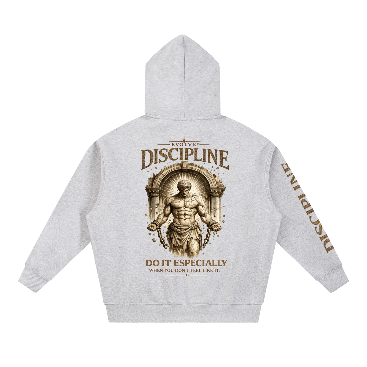 Discipline Boxy Fit Fleece Hoodie