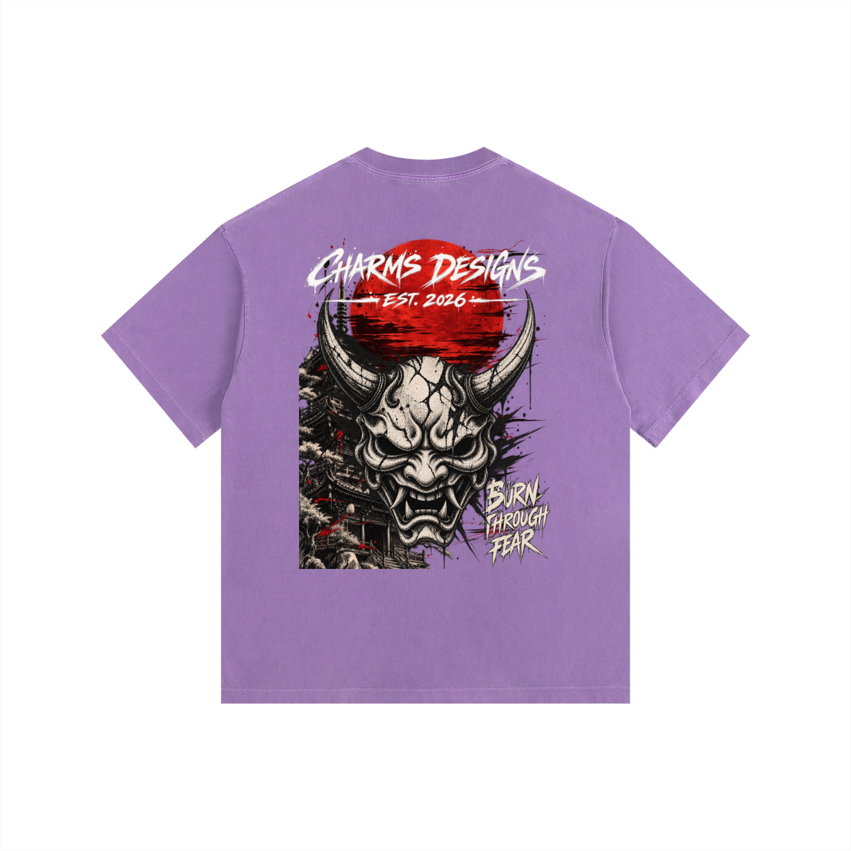 Vintage Washed Oversized Cotton T-Shirt