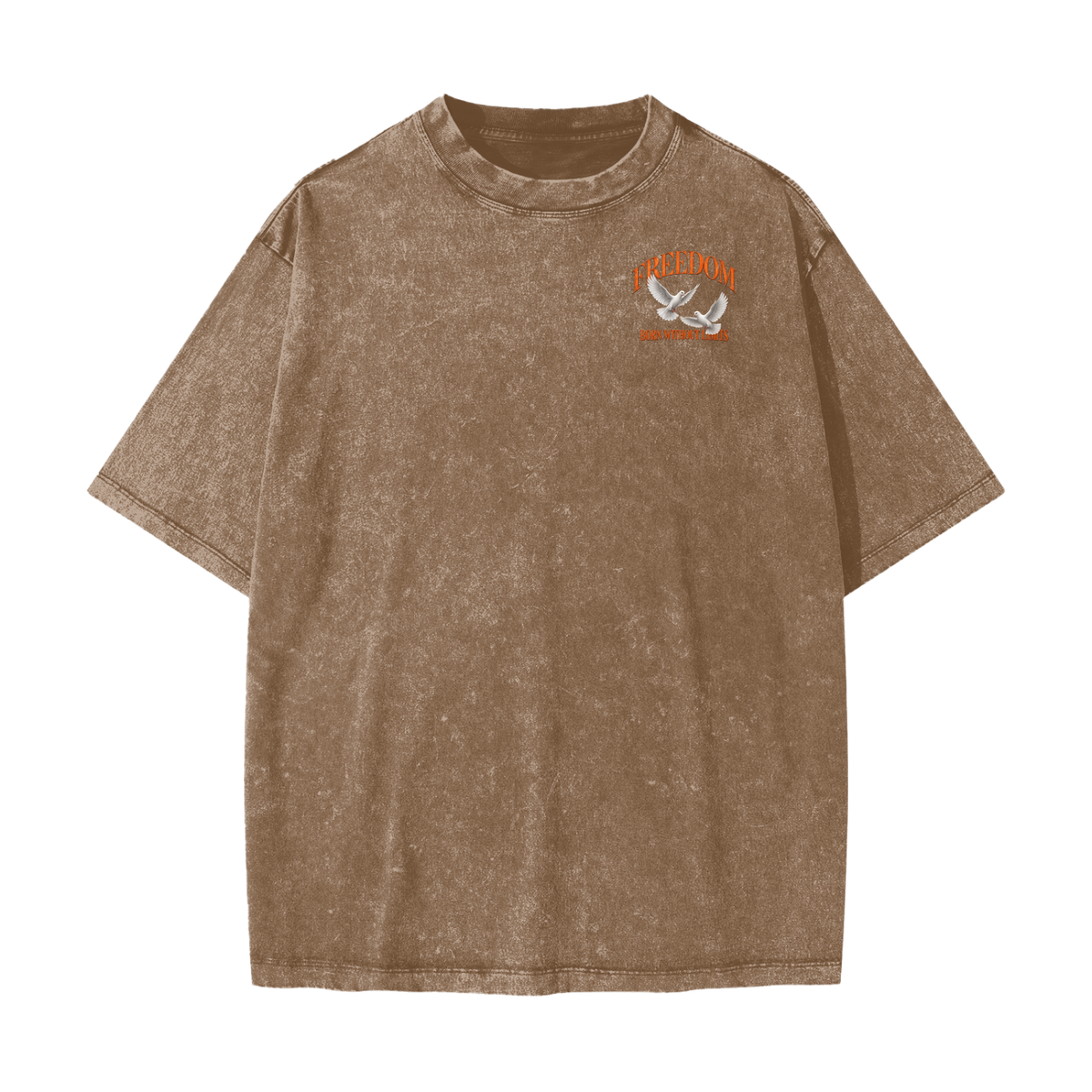 Freedom Heavyweight Snow Washed T-Shirt