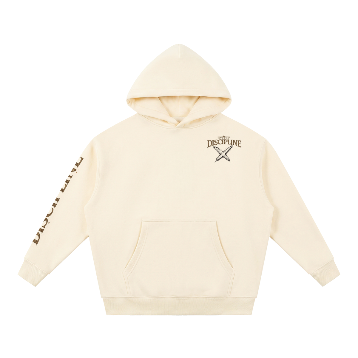 Discipline Boxy Fit Fleece Hoodie