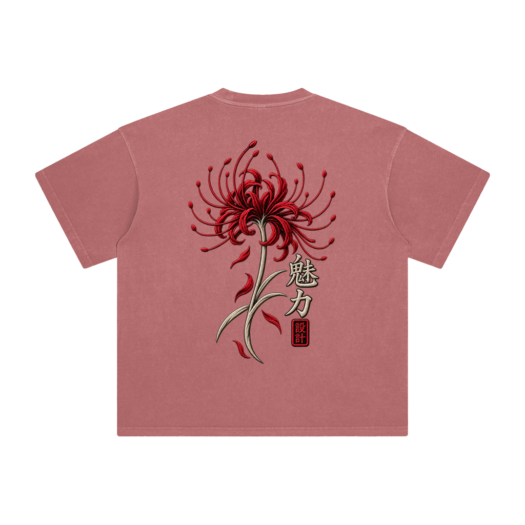 Spider Lily Washed T-Shirt