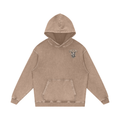 Paradise Snow Washed Loose Cotton Hoodie