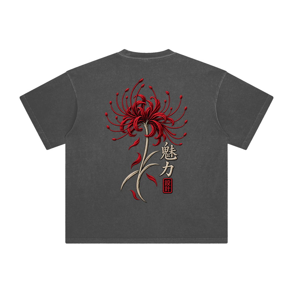Spider Lily Washed T-Shirt