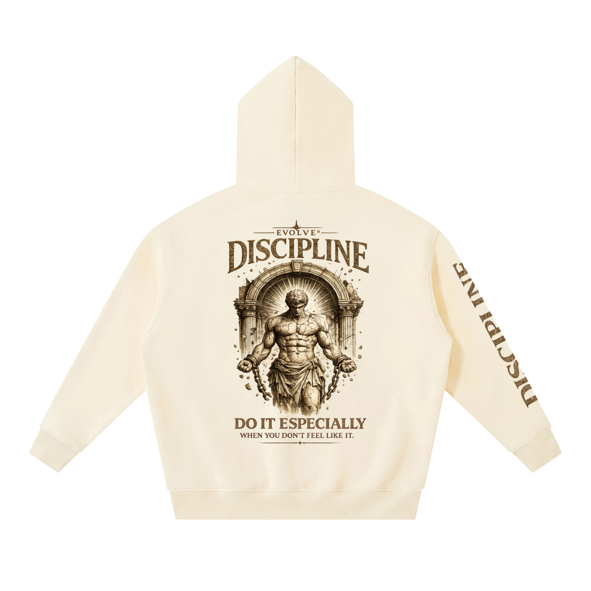 Discipline Boxy Fit Fleece Hoodie