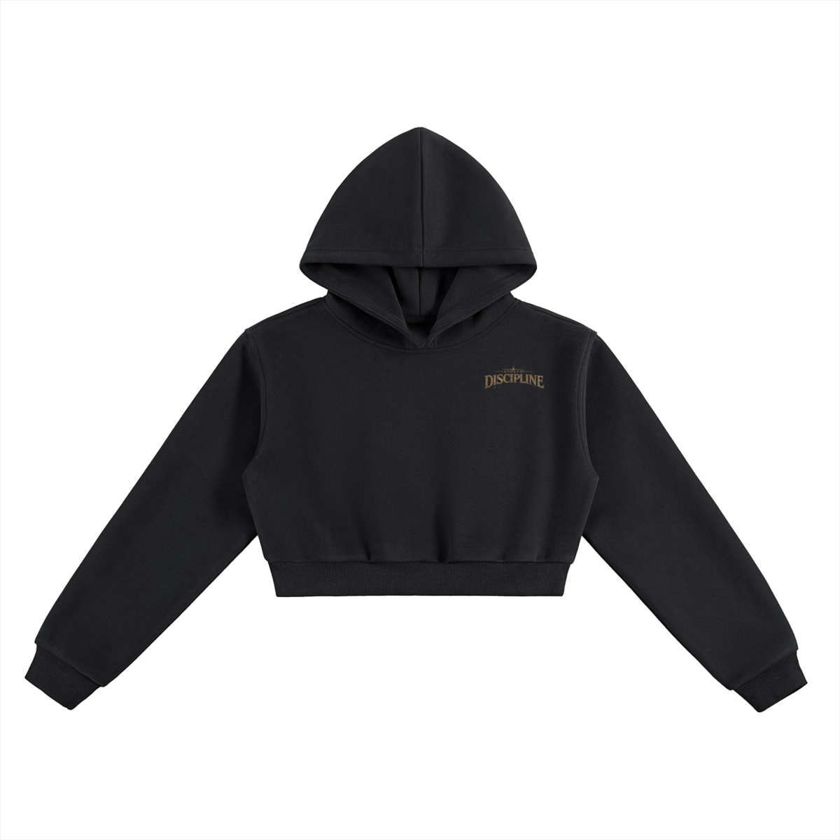 Discipline Cropped Hoodie