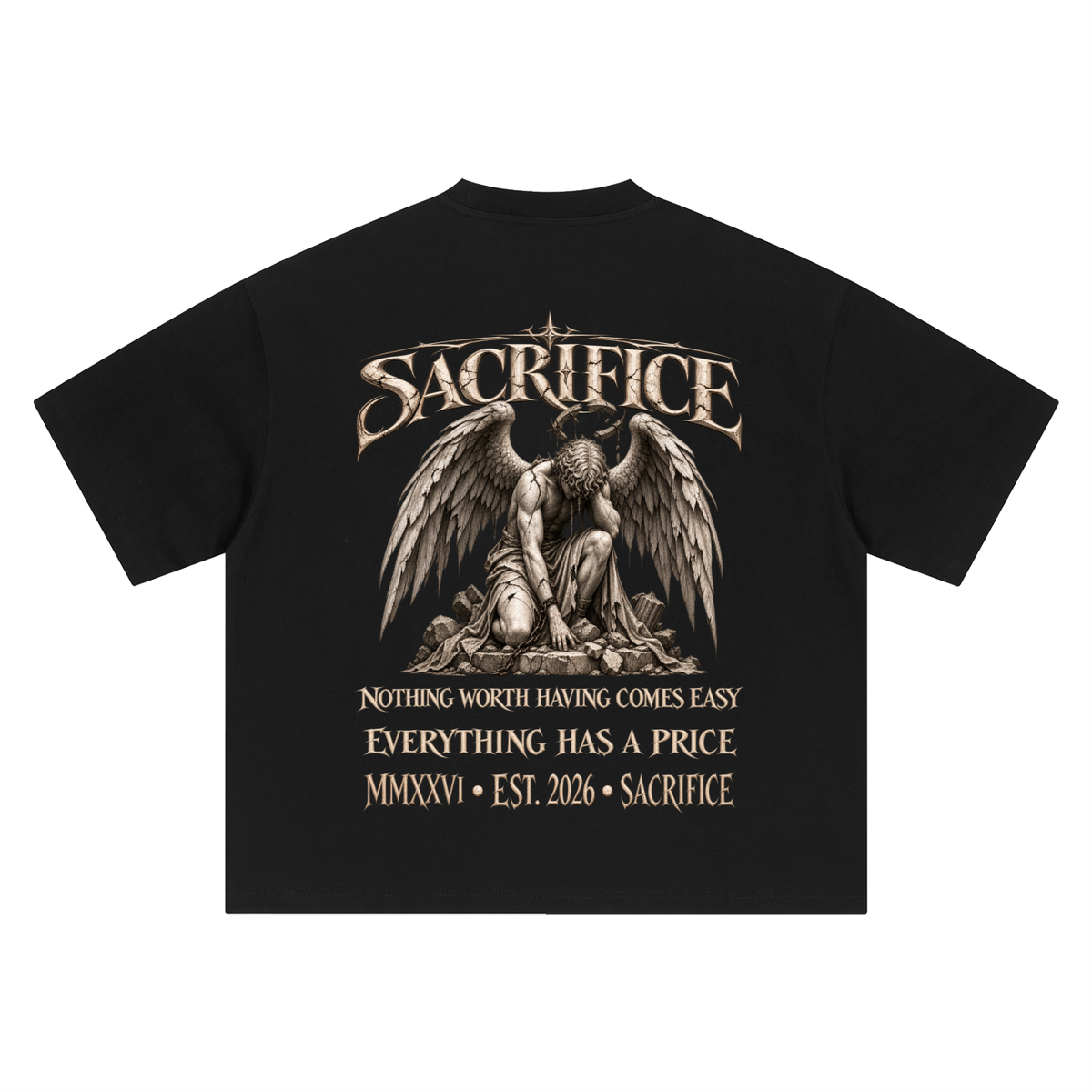 Sacrifice Boxy Oversized T-Shirt